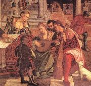 BONIFACIO VERONESE Dives and Lazarus (detail) gfh china oil painting reproduction